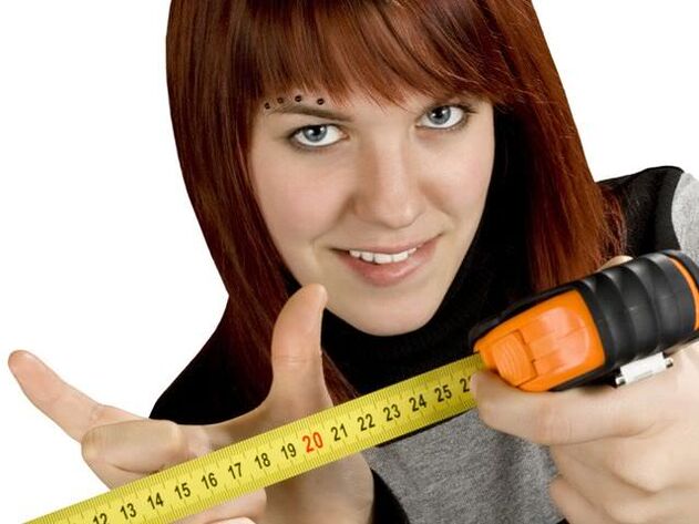 Girl shows how small penis size can be enlarged