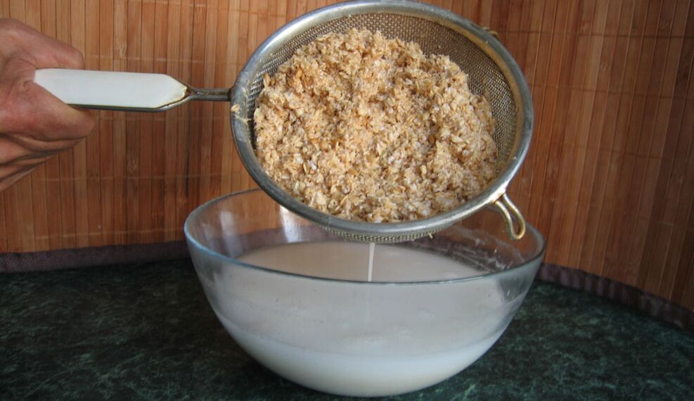 Oatmeal helps in penis enlargement