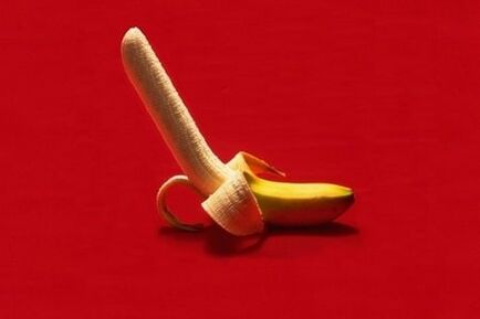 Banana symbolizes penis enlargement through exercise